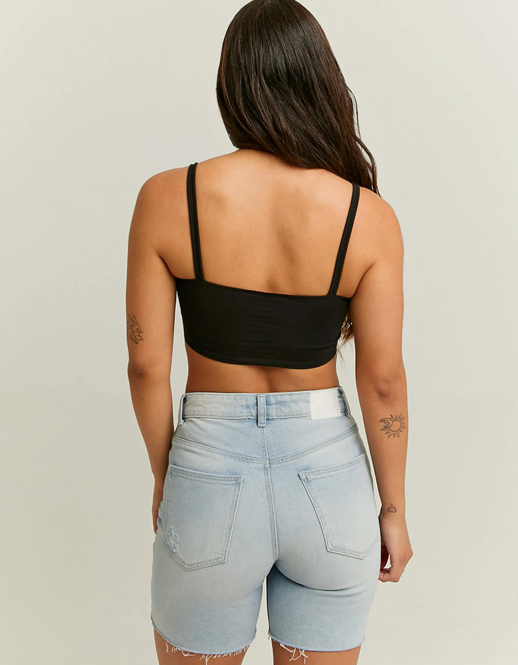 Tally Weijl Magliette Con Stampa^Bralette Nera con Stampa