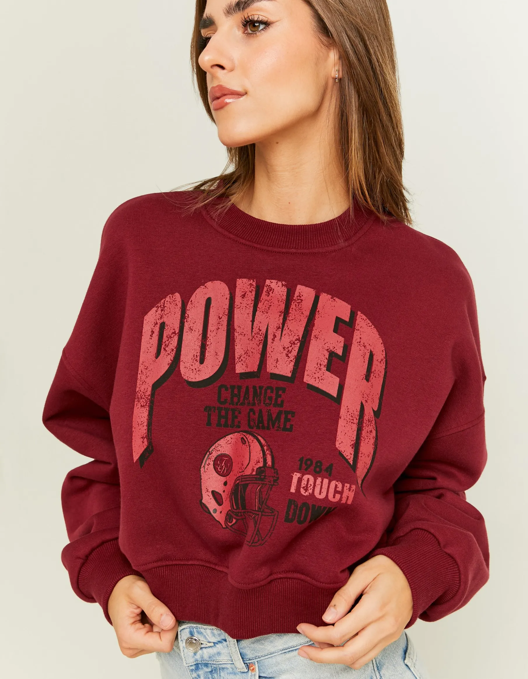 Tally Weijl Felpe & Hoodies^Felpa Corta con Stampa