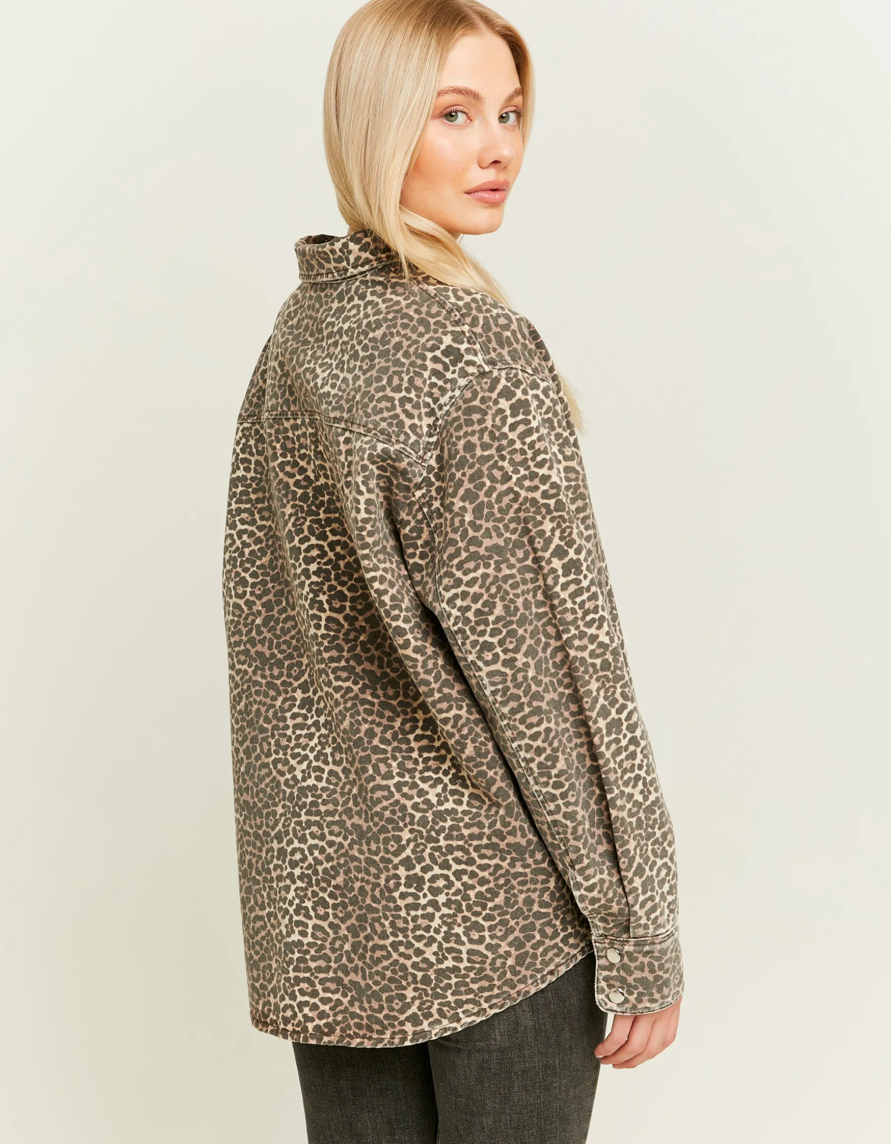 Tally Weijl Giacche^Giacca di Jeans Stampa Animalier Leo