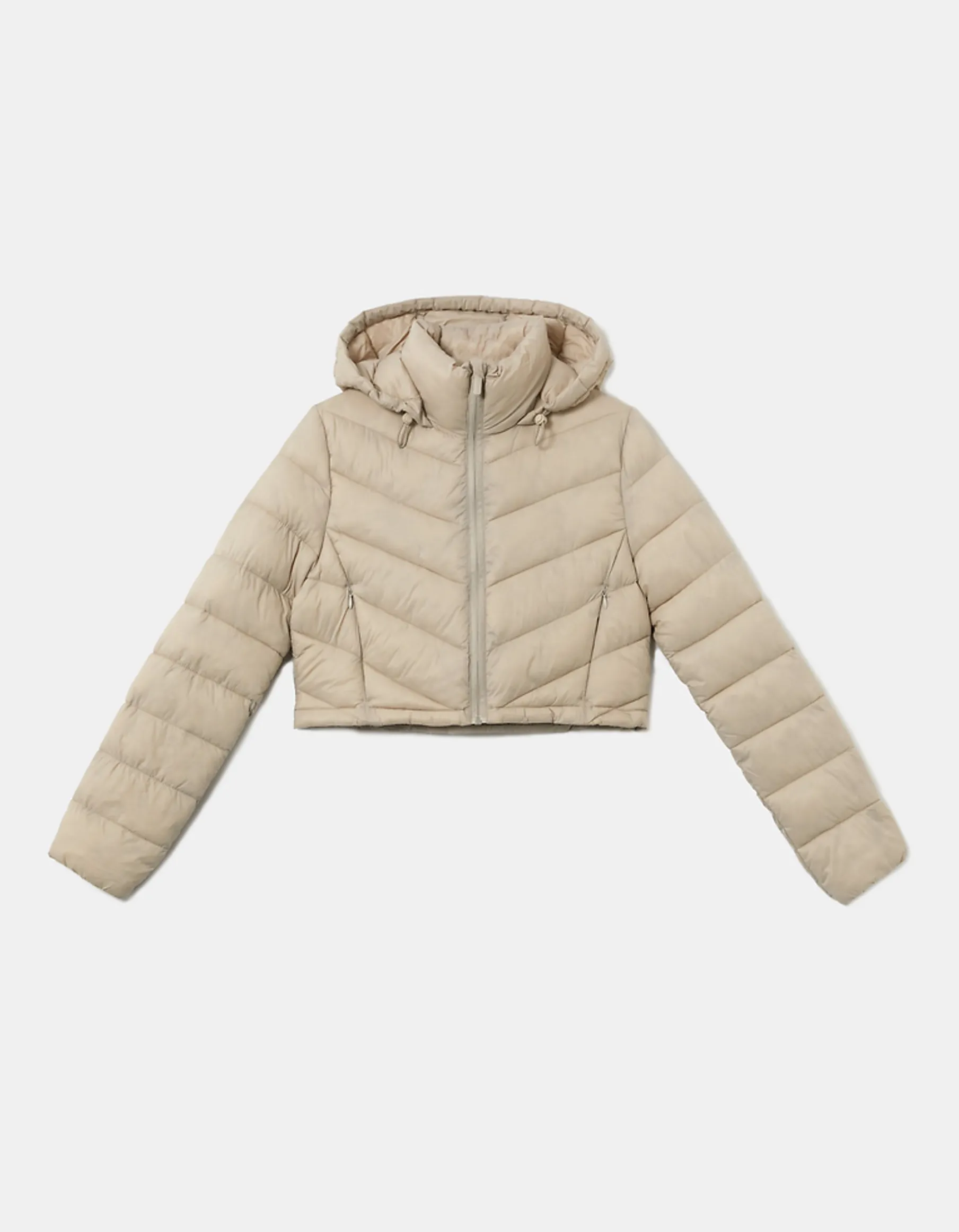 Tally Weijl Giacche^Giacca Imbottita Corta Beige