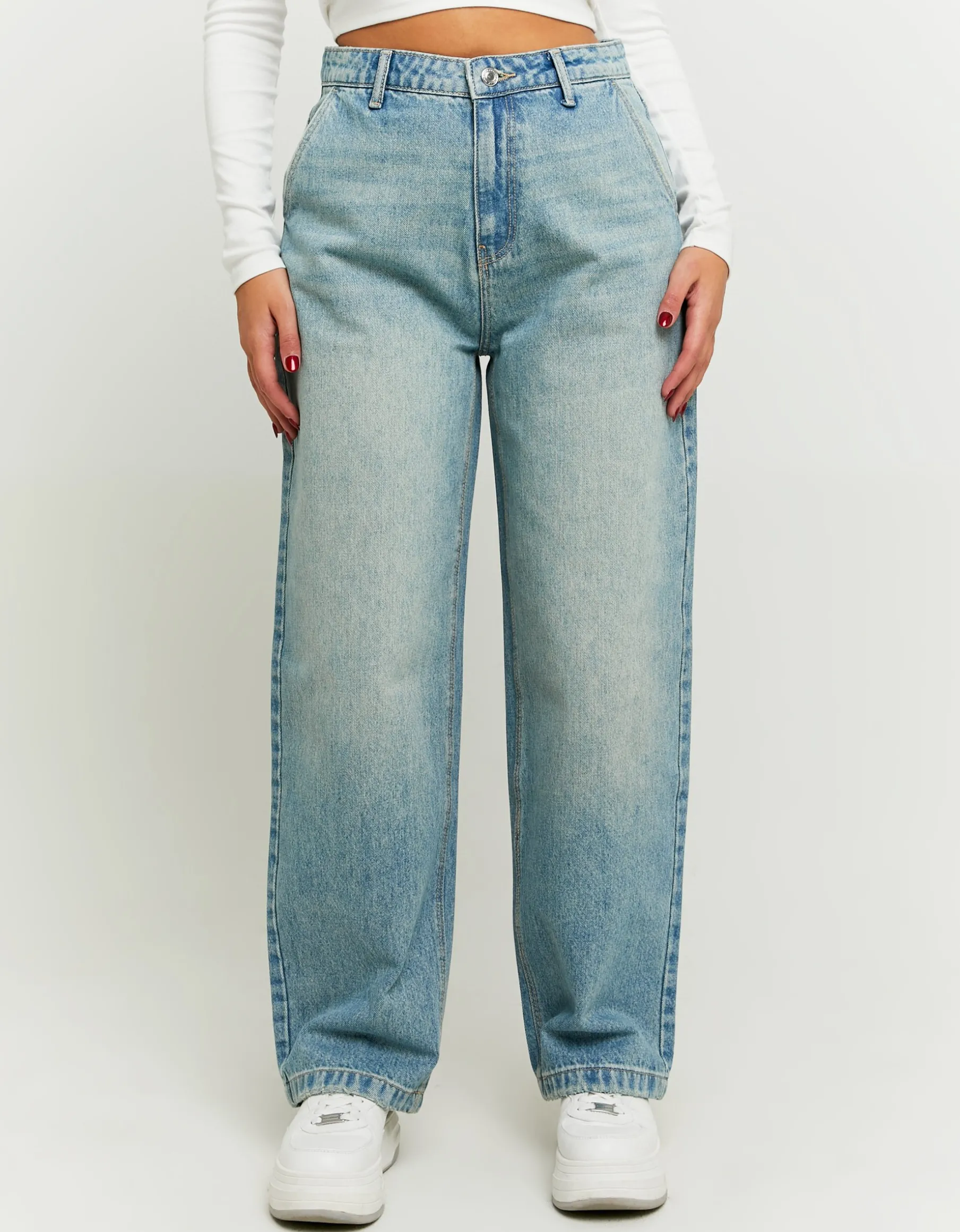 Tally Weijl Jeans^Jeans a Palloncino Lavaggio Vintage