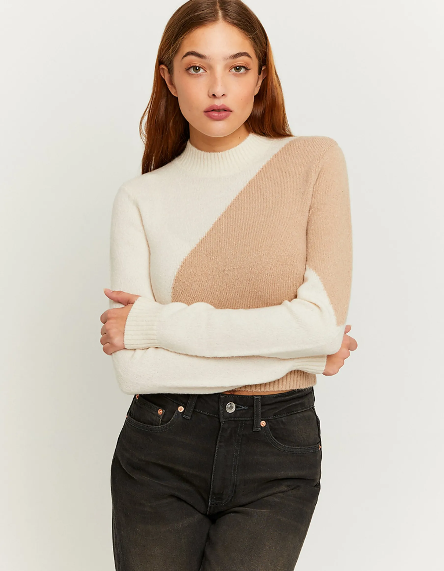 Tally Weijl Maglieria^Maglione Corto Colorblock