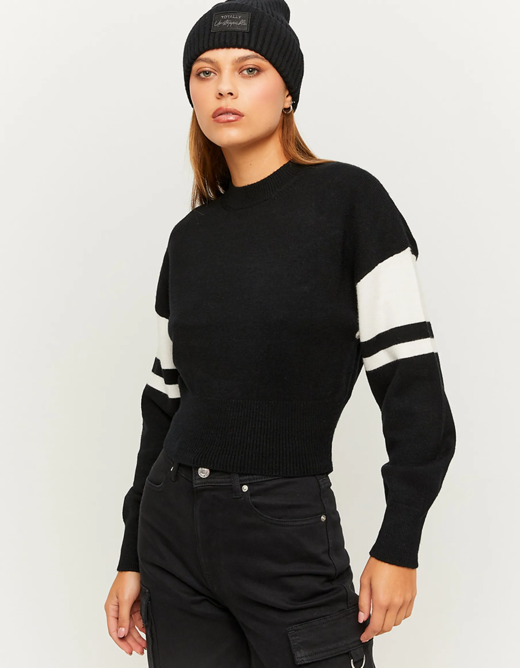 Tally Weijl Maglieria^Maglione Corto Morbido Colorblock