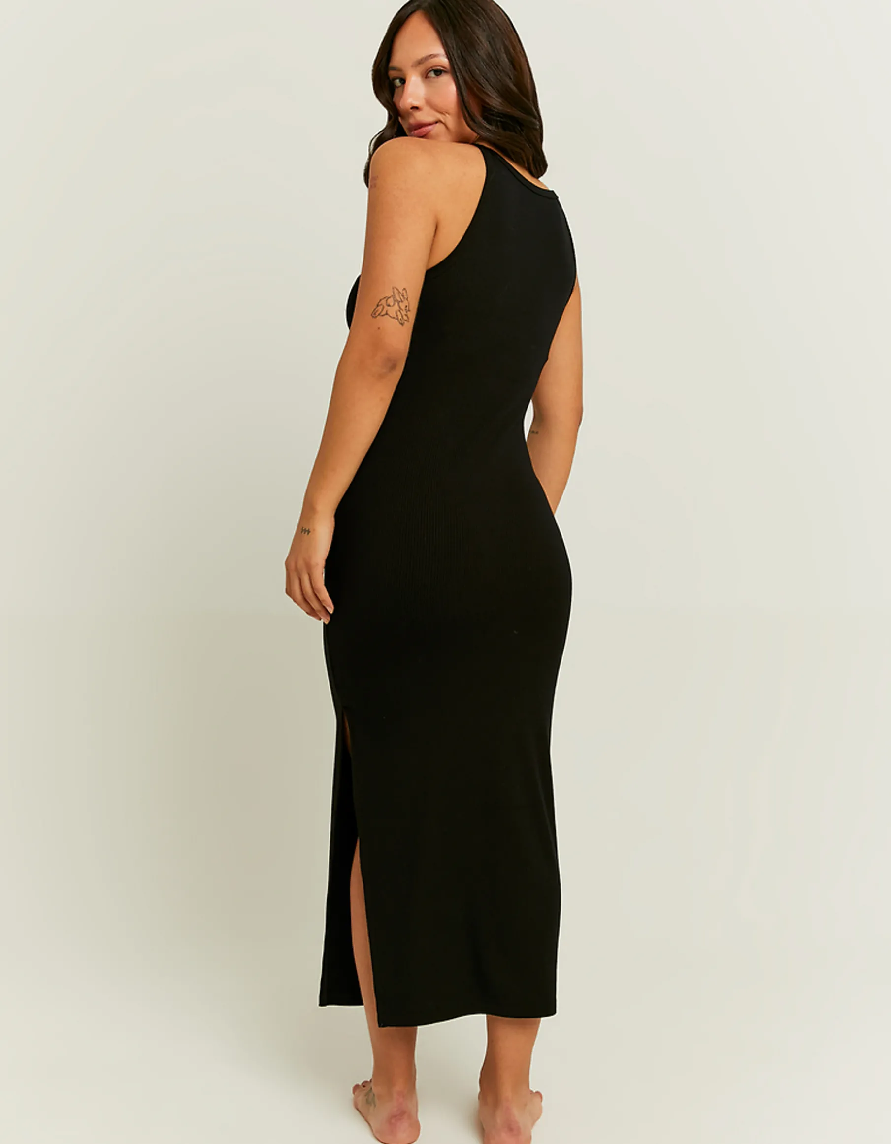 Tally Weijl Vestiti^Vestito Midi Basico con Spacco